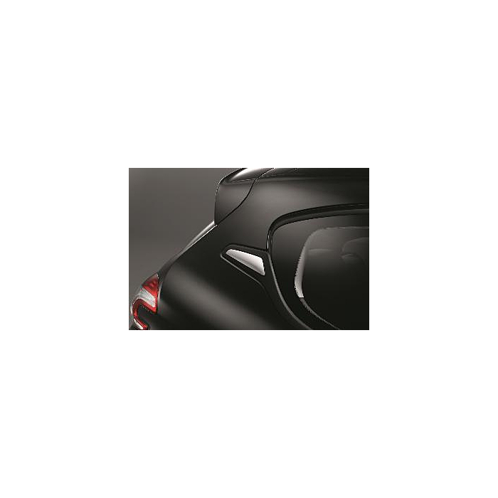 Peugeot 208 (2012 - 2019) stickers achterstijlen chroom
