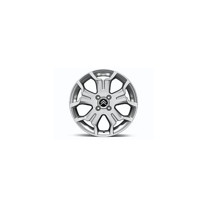 Citroën lichtmetalen velg Bellone 17" 4-gaats grijs