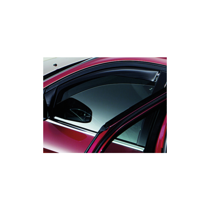 Ford Focus (07/2004 - 12/2010) hatchback windgeleiders, zijruit voor vensters voordeuren, donkergrijs