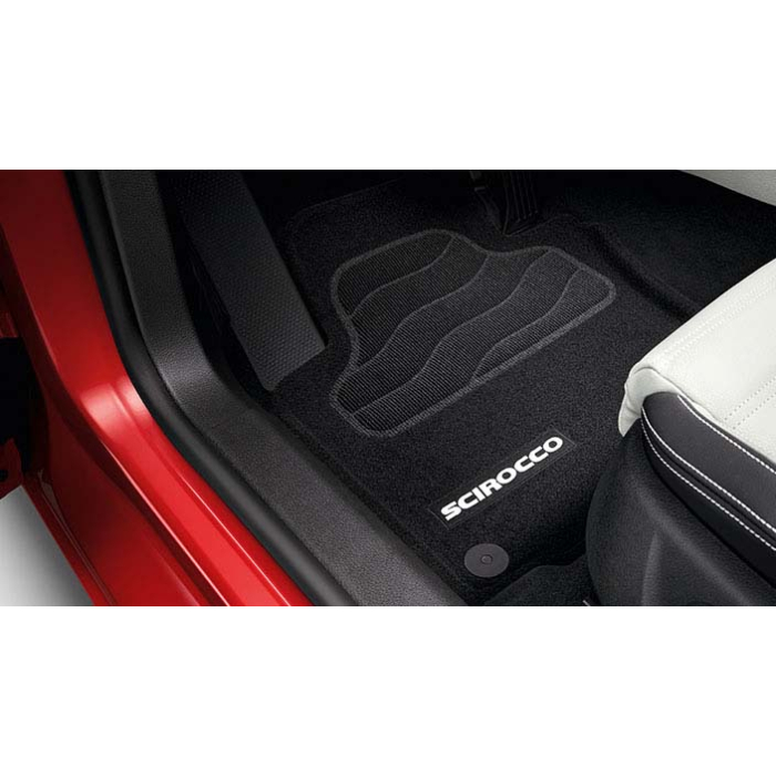 Volkswagen Scirocco floor mats Optimat with button fastening