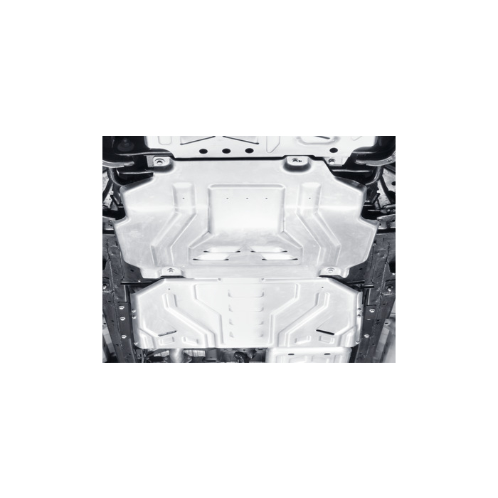 Ford Ranger (02/2019 - ..) bodemplaat bescherming set voor transmissie en verdeelbak (behalve Raptor)