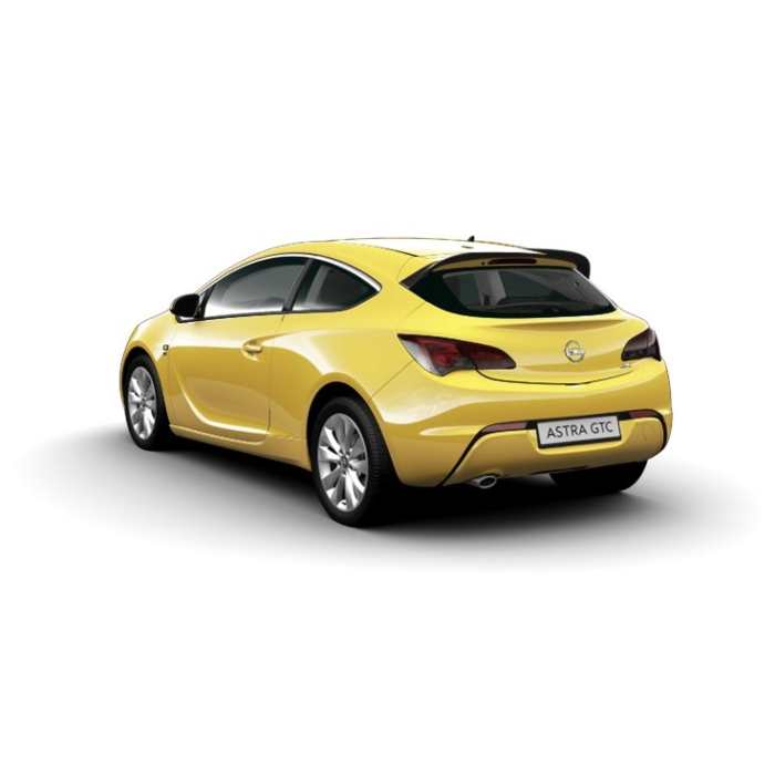 Opel Astra J GTC OPC-line pakket met verchroomde uitlaat