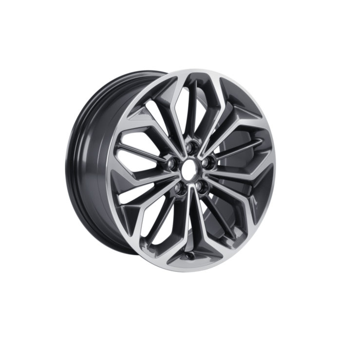 Ford Focus (04/2018 - ..) lichtmetalen velg 18" 5 x 2-spaaks design, parelgrijs gepolijst