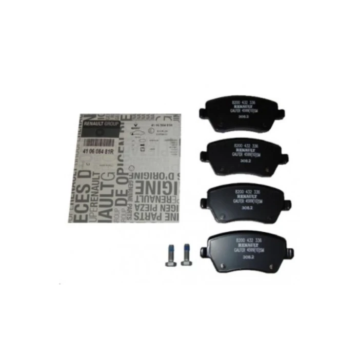 Dacia Dokker / Duster 2010 - .. / Lodgy / Logan 2008 - .. remblokkenset voor Dacia Dokker / Duster 2010 - .. / Lodgy / Logan 2008 - .. remblokkenset voor