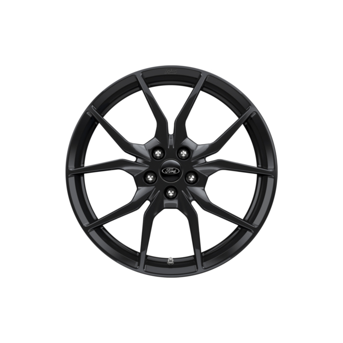 Ford Focus (09/2014 - 03/2018) RS lichtmetalen velg 19" 5 X 2-spaaks design, Black Matt