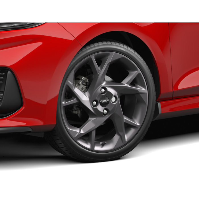 Ford Fiesta (07/2017 - 2023) lichtmetalen velg 18" 5-spaaks Y-design, mat gun metal