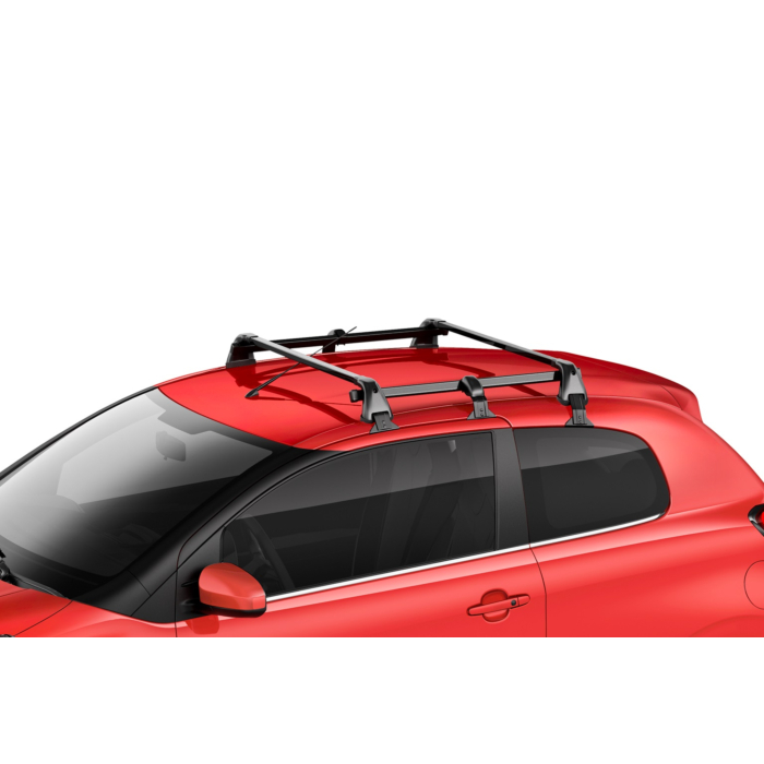 Peugeot 108 roof bars steel 3-drs