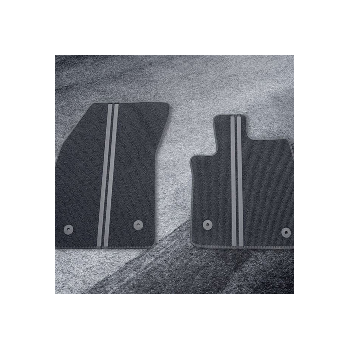 Ford Focus (04/2018 - ..) vloermatten Performance voorzijde, zwart (automaat) RHD