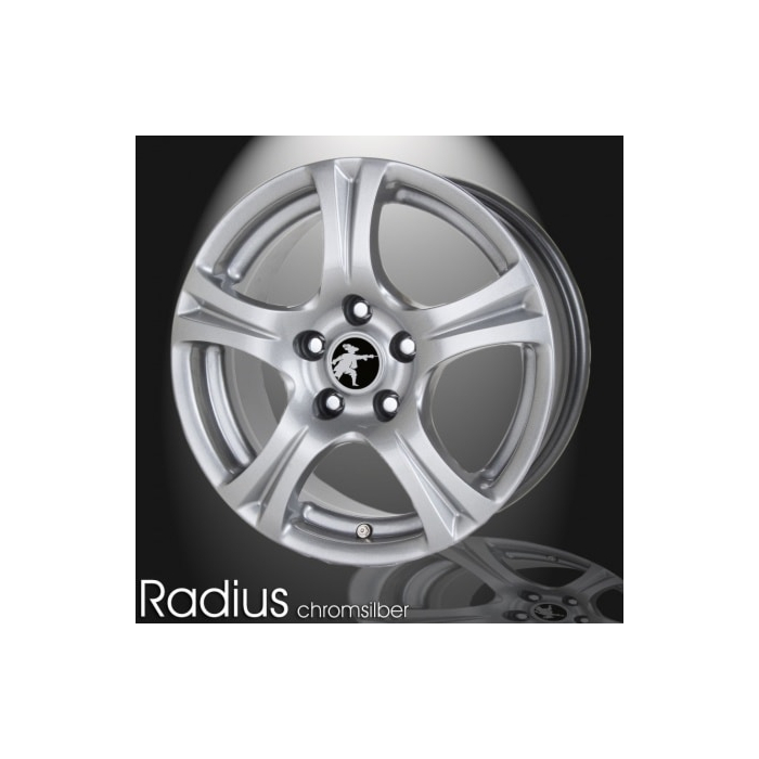 Musketier Peugeot 407 alloy wheel Radius 7Jx16 silver