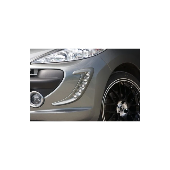 Musketier Peugeot 207 LED dagrijverlichting carbon-look zonder bochtverlichting