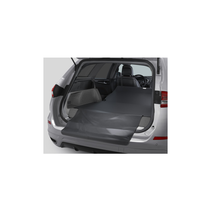 Ford Mondeo (09/2014 - ..) beschermmat voor bagageruimte zwart, met Mondeo-logo
