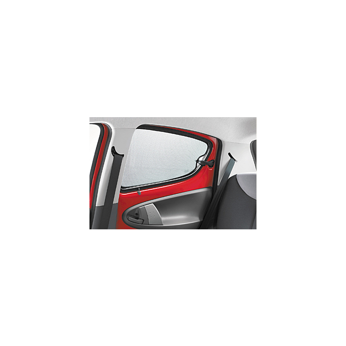 Citroën C1 (2005 - 2014) / Peugeot 107 zonneschermen achterportieren