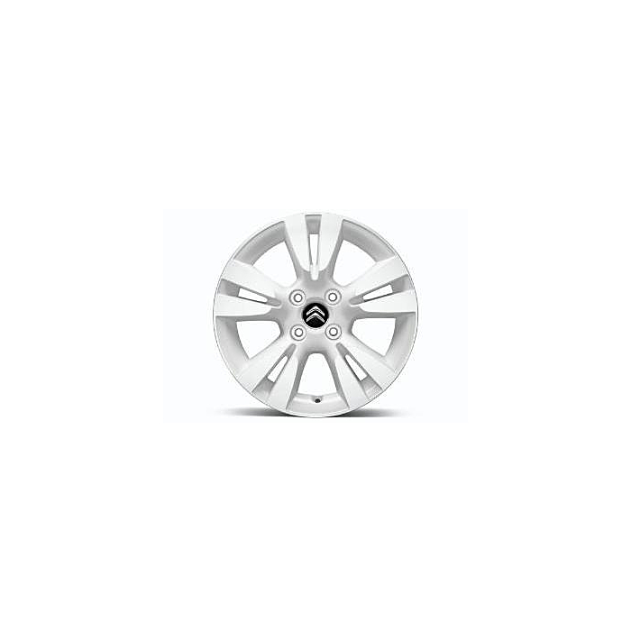 Citroën lichtmetalen velg Ashera 16" 4-gaats Blanc Banquise