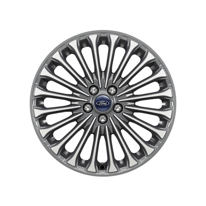 Ford Mondeo (09/2014 - ..) lichtmetalen velg 18" 20-spaaks design, zilver