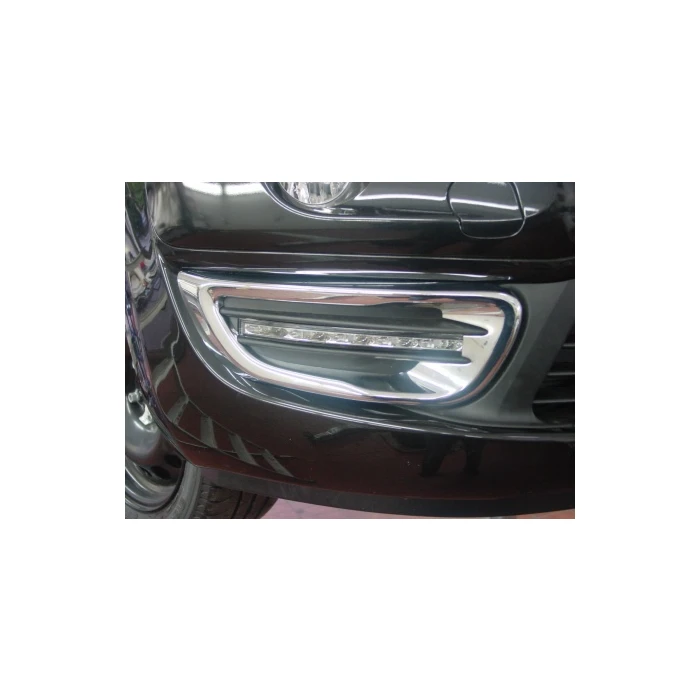 Musketier Citroën C3 Picasso LED dagrijverlichting zwart incl. inzetstukken chroom Musketier Citroën C3 Picasso LED dagrijverlichting zwart incl. inzetstukken chroom