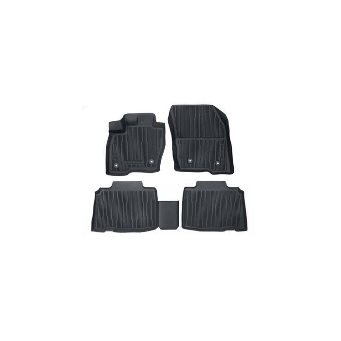 Ford Edge (01/2016 - ..) vloermatten all-weather voor en achter, zwart