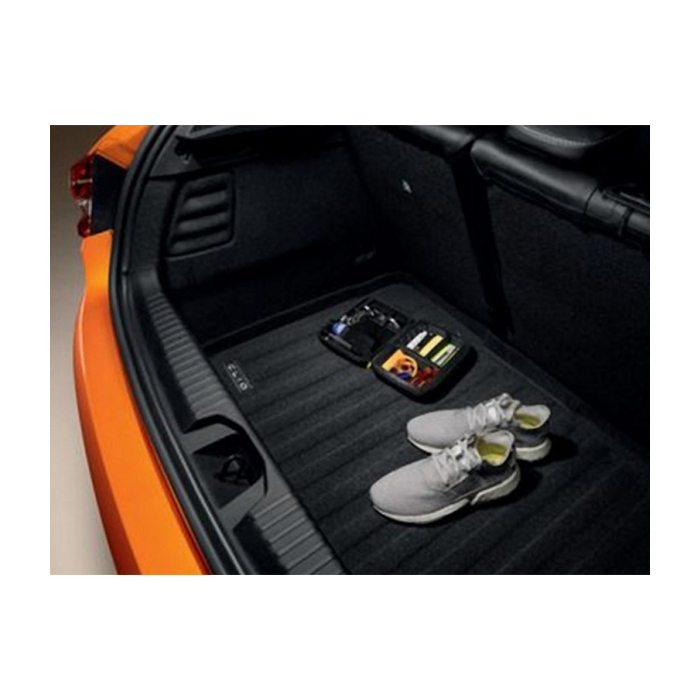 Renault Clio (2019 - ..) kofferbakmat (rubber / stof)