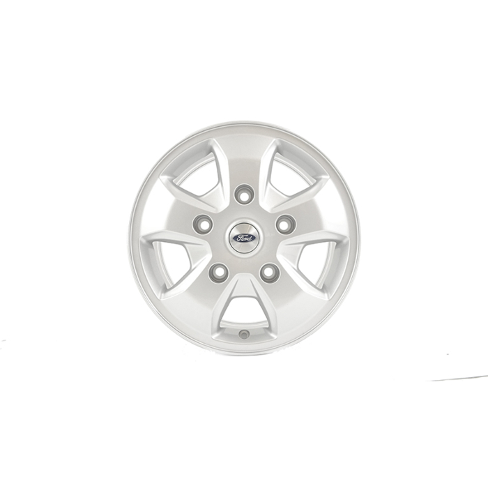 Ford Tourneo Custom / Transit Custom (08/2012 - 09/2023) lichtmetalen velg 16" 5-spaaks design, sprankelend zilver