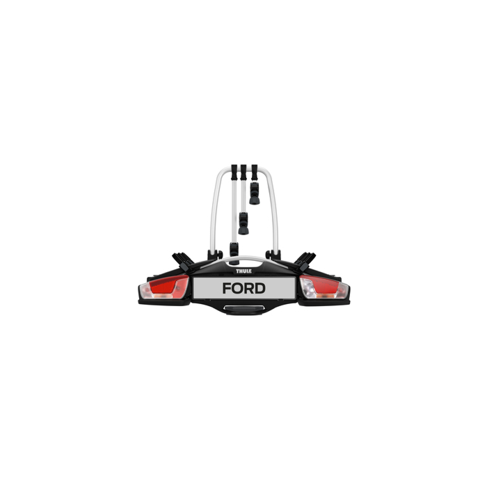 Thule fietsendrager achter Coach 276, voor 3 fietsen, kantelbaar en opklapbaar