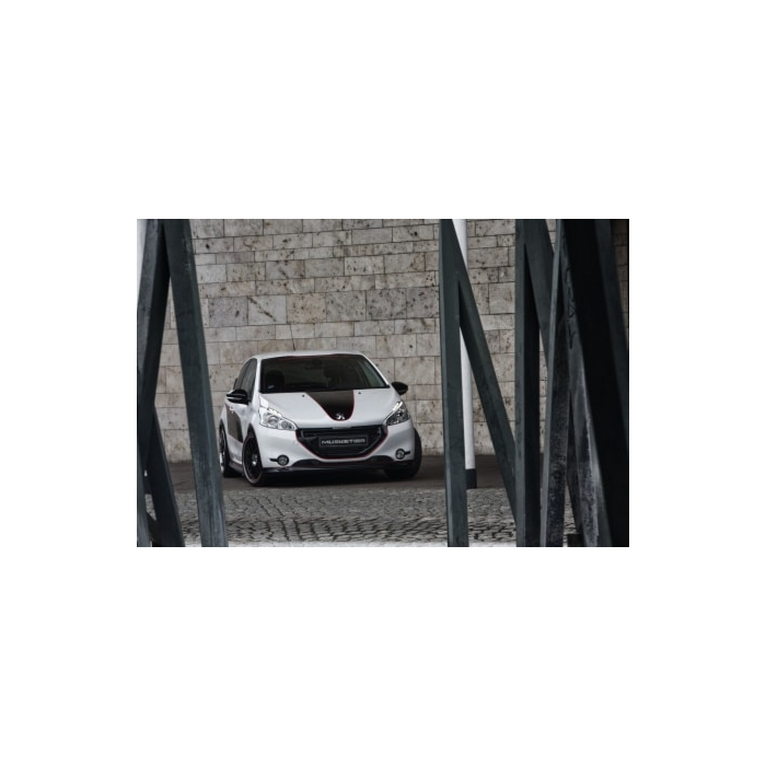 Musketier Peugeot 208 (2012 - 2019) spoiler kit EnGarde, black (with duplex-sport exhaust double end pipe)