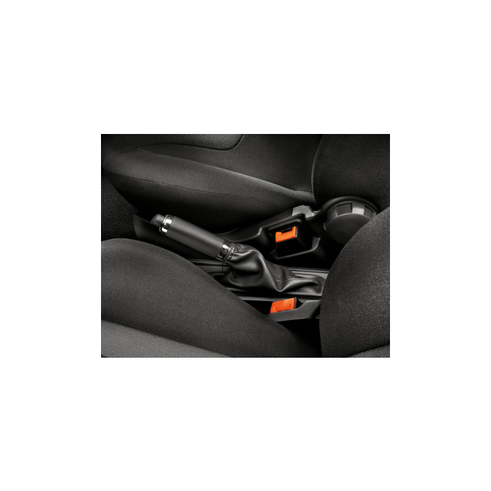 Ford Ka (09/2008 - 05/2016) handremhoes zwart kunstleder