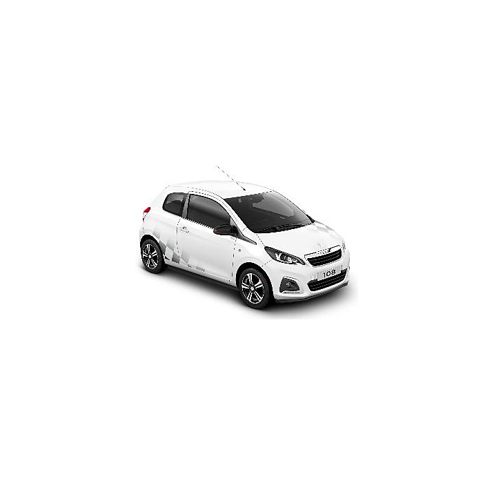 Peugeot 108 stickerset Ligne S 3-drs