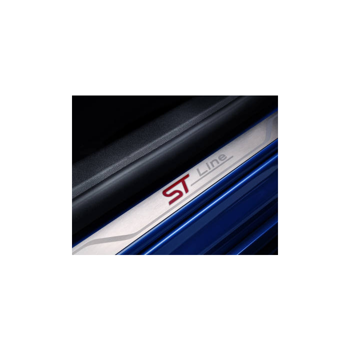 Ford Focus (04/2018 - ..) instaplijsten voor, met ST-Line logo