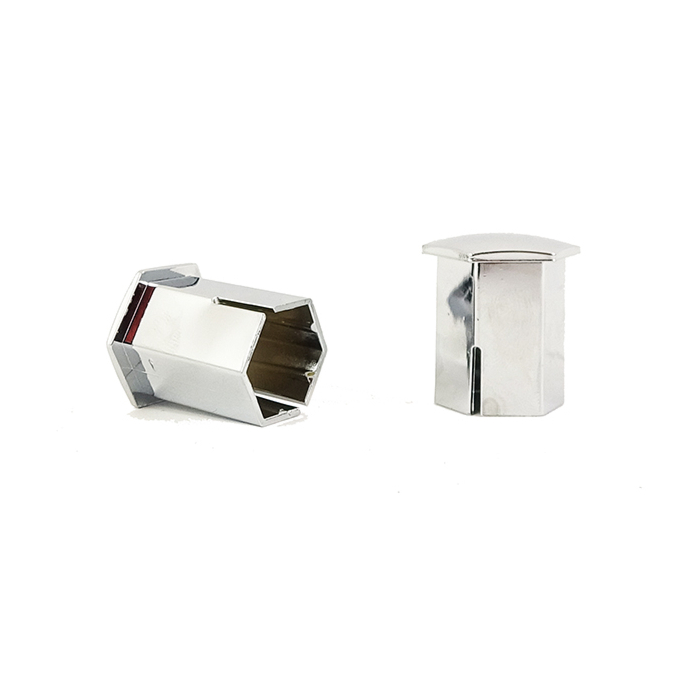 Peugeot doppen voor de velgen bouten chroom diameter 17mm / hoogte 27mm