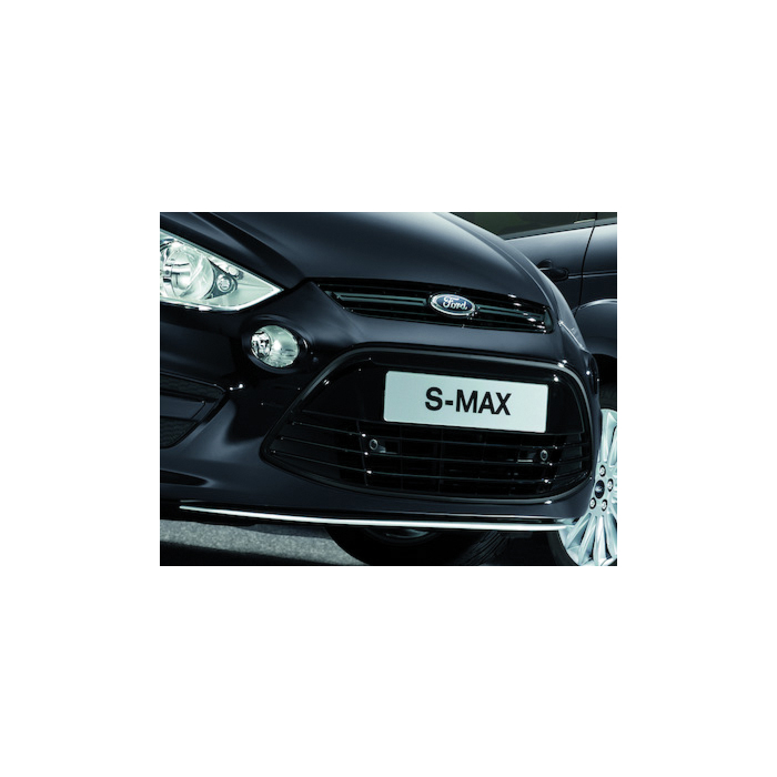 Ford S-MAX (03/2010 - 04/2015) skid plate voorbumper zwart