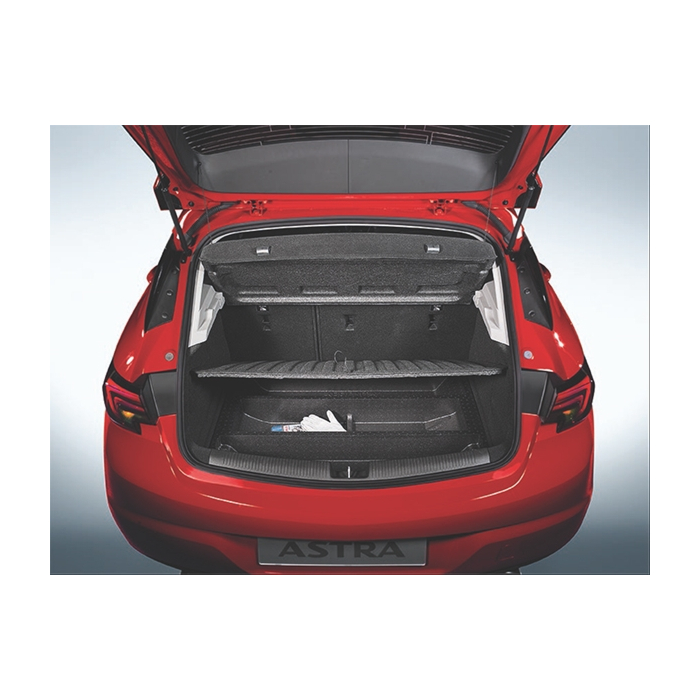 Opel Astra K hatchback organiser kofferbak