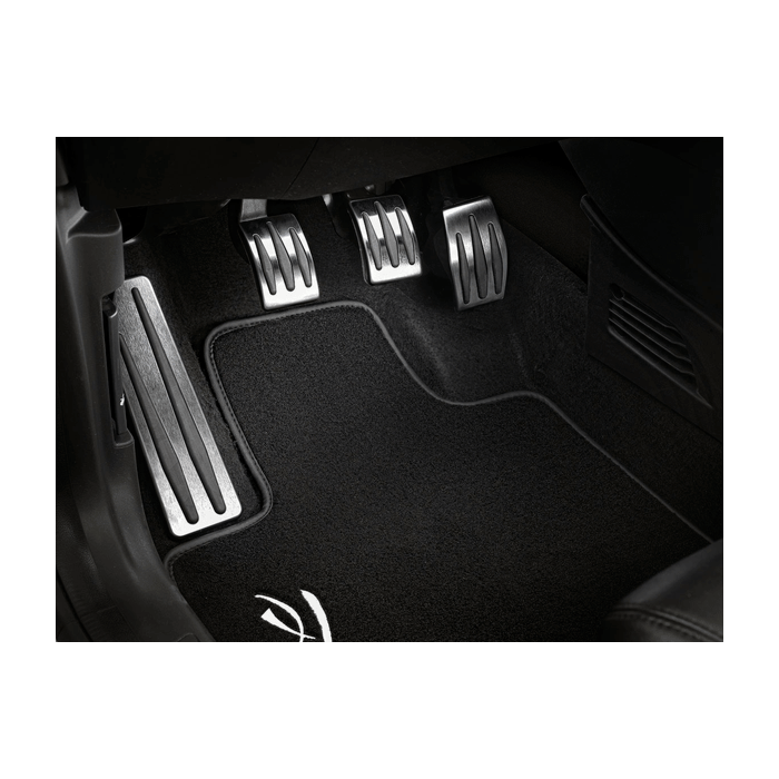 Lancia Ypsilon sportieve pedalenset en voetsteun in aluminium