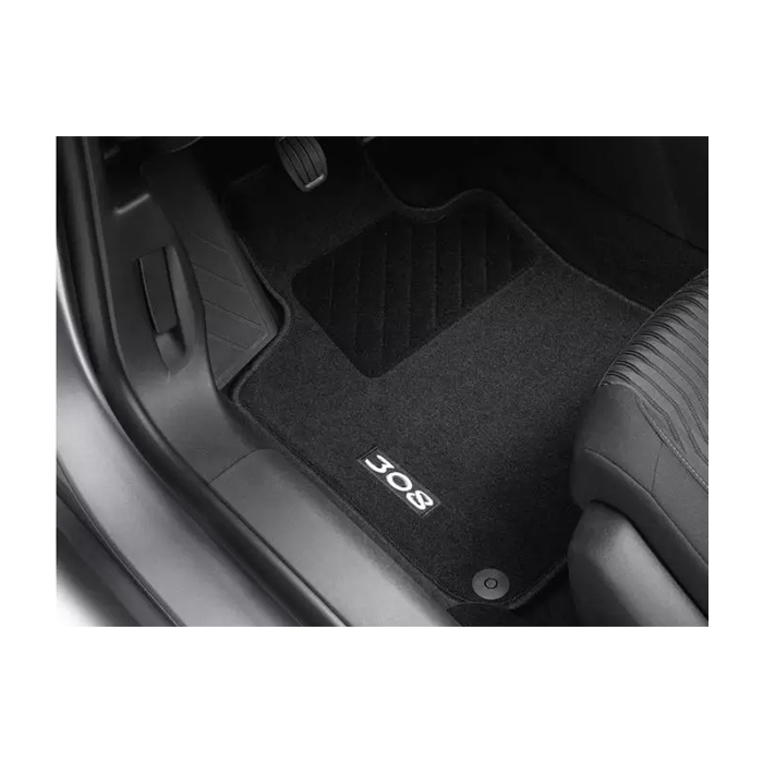 Peugeot 308 (2013 - 2021) floor mats needle felt LHD