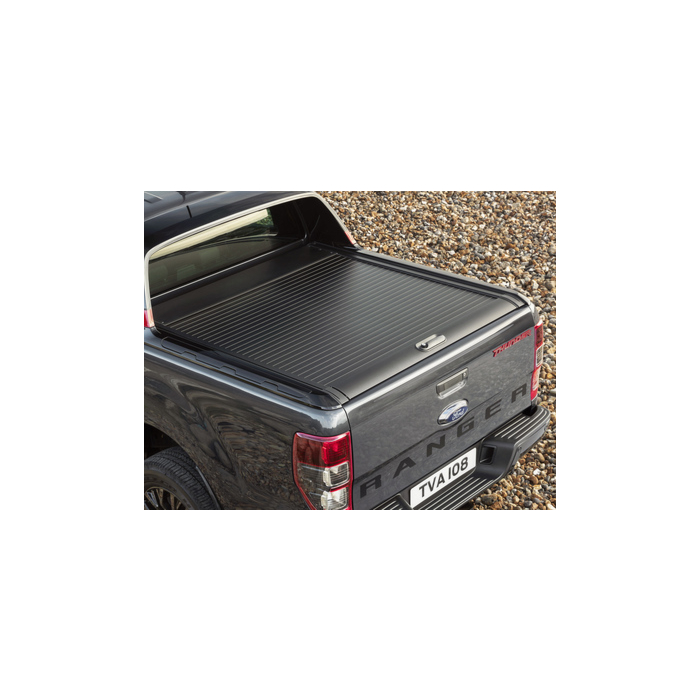 Ford Ranger (02/2019 - 11/2022) oprolbare tonneau cover zwart. handmatig