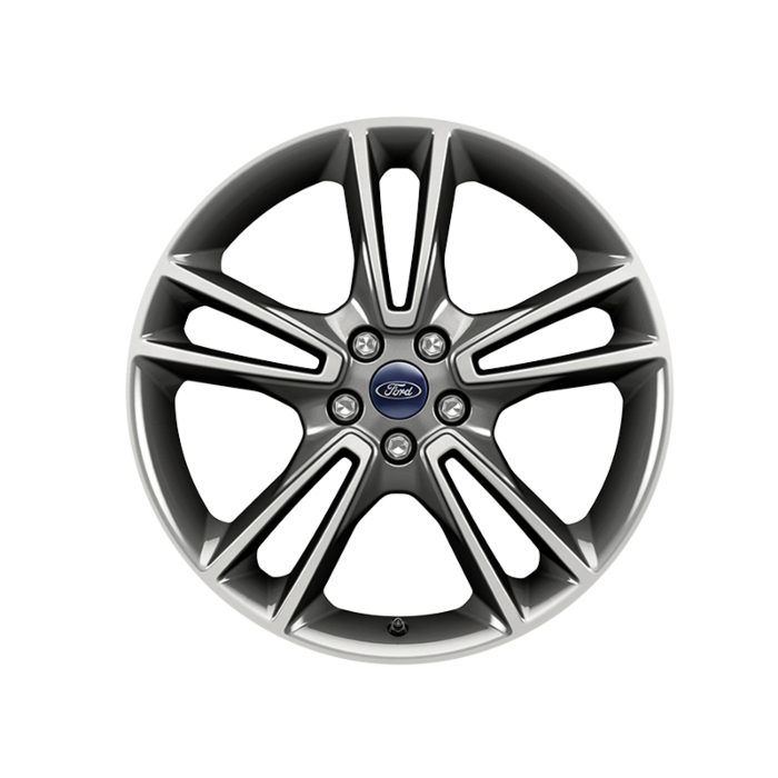 Ford Mondeo (09/2014 - ..) lichtmetalen velg 19" 5x2-spaaks design, zilver