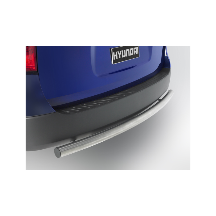 Hyundai H1 (2008 - 2015) achterbumper bescherming, chroom-look