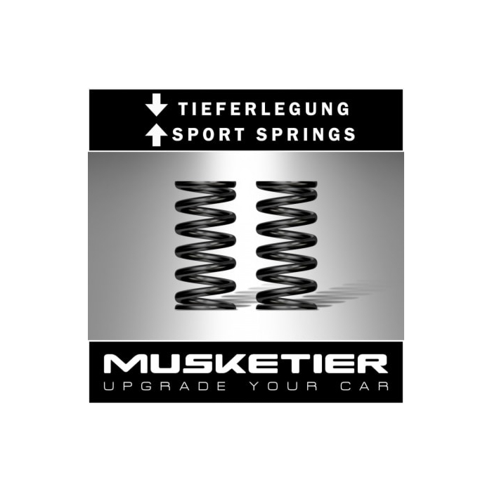 Musketier Peugeot 106 lowering springs ca. 30 mm