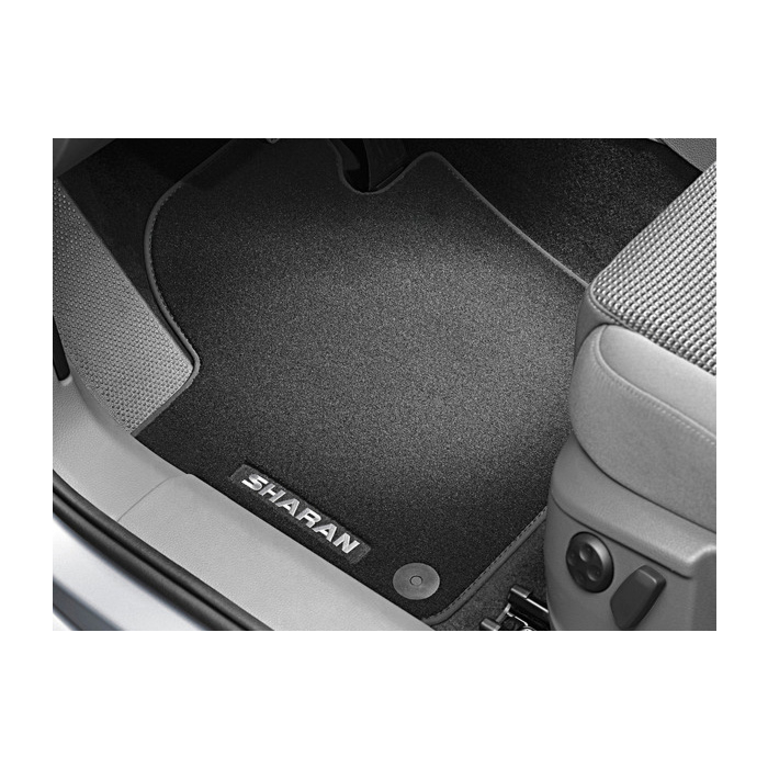 Volkswagen Sharan 2010 - .. vloermatten velours, voor en achter