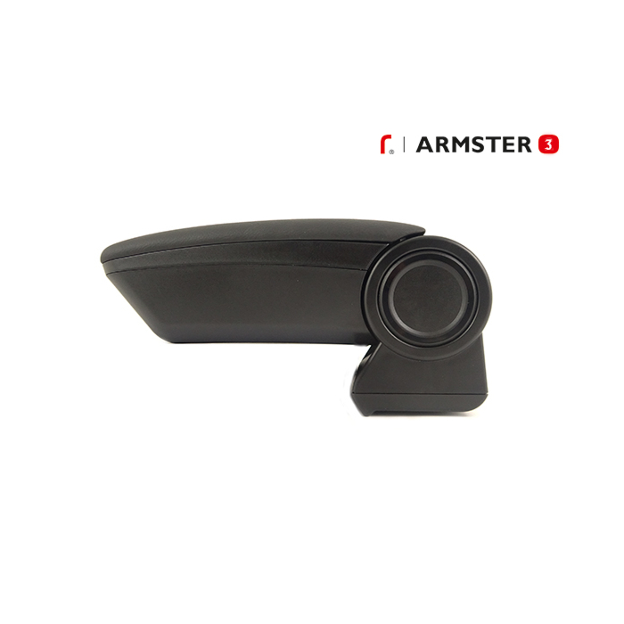 Armsteun Peugeot 308 (2013 - 2021) Armster 3 zwart kunstleder bekleding