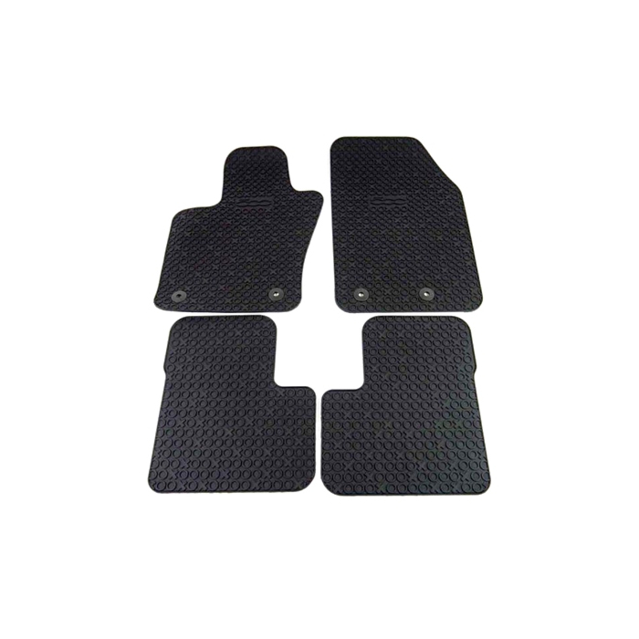 Fiat 500X vloermatten rubber
