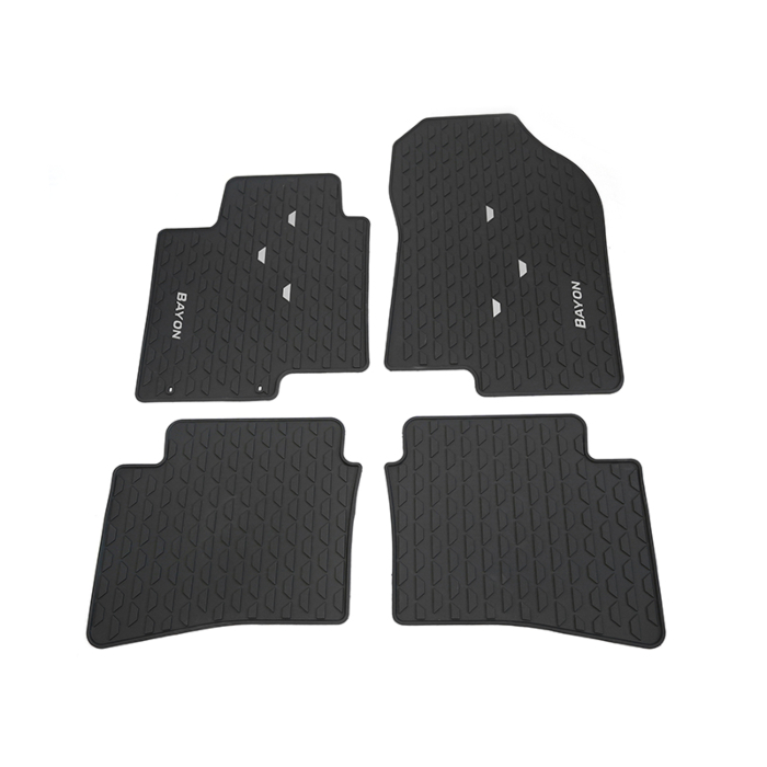 Hyundai Bayon vloermatten rubber
