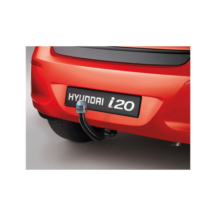 Hyundai i20 3-drs (2012 - 2015) trekhaak, horizontaal afneembaar