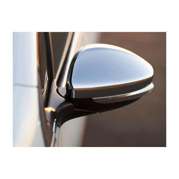 Peugeot 208 (2012 - 2019) / 2008 (2013 - 2019) mirror caps chromed
