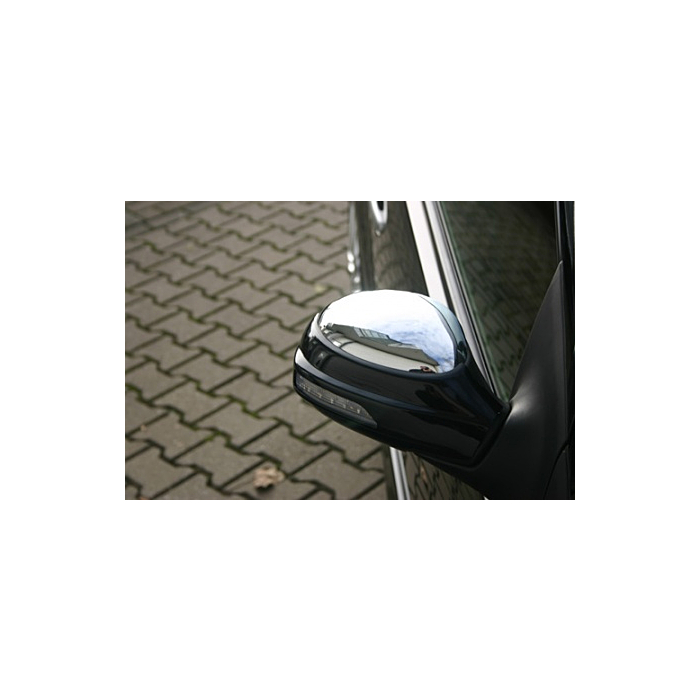 Musketier Peugeot 206 mirror caps stainless steel chrome