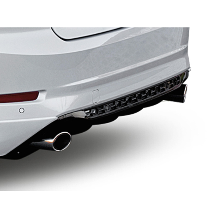 Ford Mondeo (09/2010 - 08/2014) achterbumperdiffuser glimmend zwart