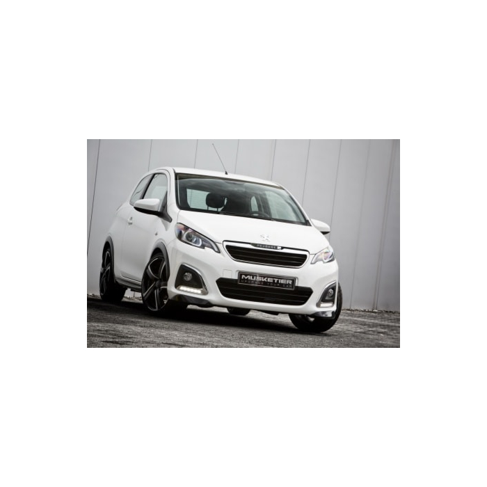Musketier Peugeot 108 complete bodykit + 1x135x75 einddemper