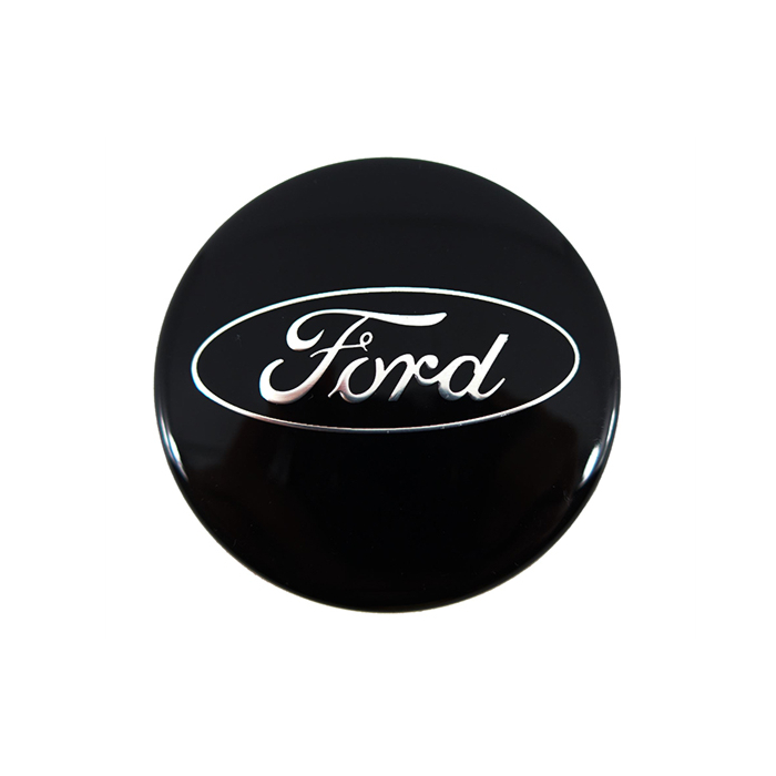 Ford naafkap glanzend zwart 55mm