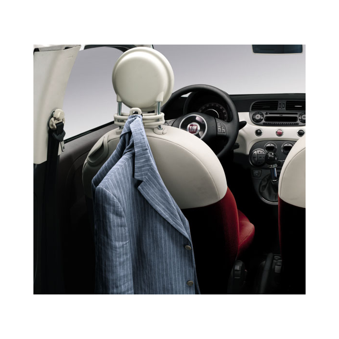Fiat 500/500c kledinghanger ivoor