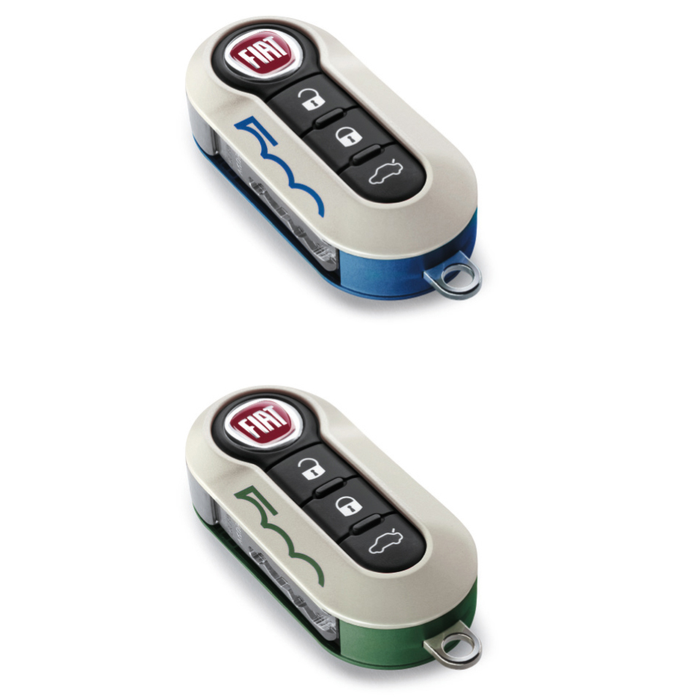 Fiat 500/500c sleutelcovers 'Bicolore'