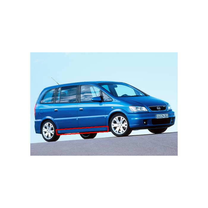 Opel Zafira A OPC side skirt rechts