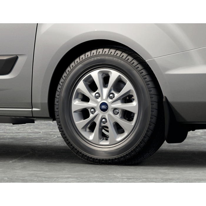 Ford Tourneo Custom / Transit Custom (08/2012 - 09/2023) lichtmetalen velg 16" 10-spaaks design, Sparkle silver